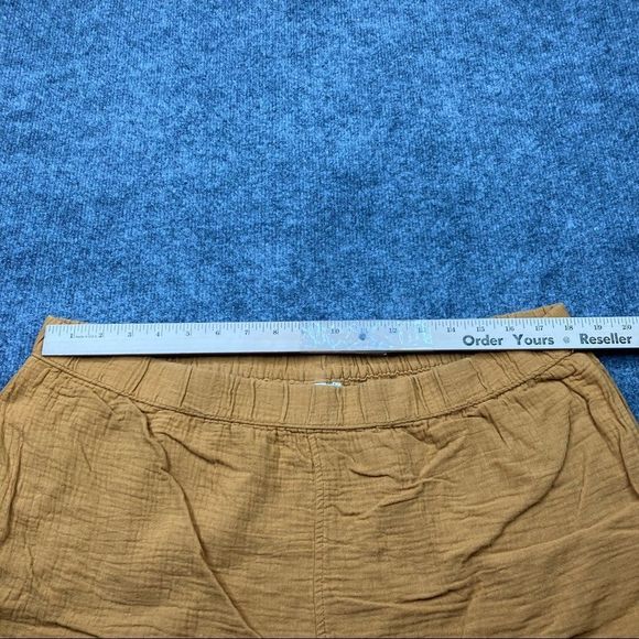 Universal Thread Linen cotton wide elastic waist shorts xxl - Picture 3 of 7